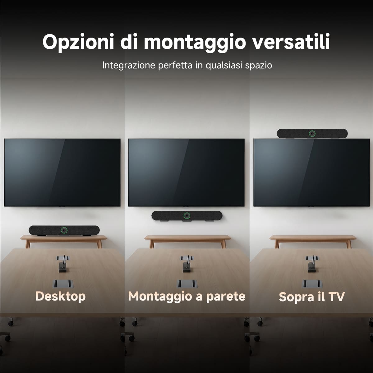SVN A3 Sistema di Videoconferenza Online All-in-One per Sale Riunioni di Uffici di Medie Dimensioni