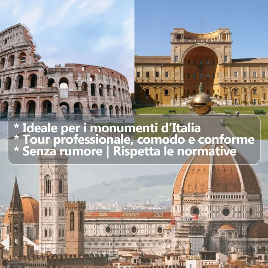 T130P T131P (3ª Gen) Sistema Di Guida Turistica Per Guide Con DSP Antirumore | Ideale Per Visite Al Colosseo, Vaticano, Duomo Di Firenze E Monumenti D’Italia