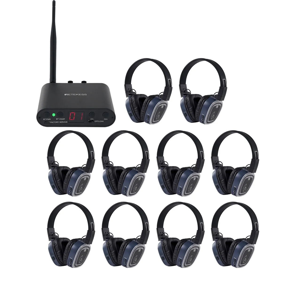 Yoga, Meditazione & Guarigione Sonora – Sistema Audio Silenziso da Tavolo TA003S TA004S, 3 Canali con Bluetooth, Pieghevole, Type-C, Bass Boost