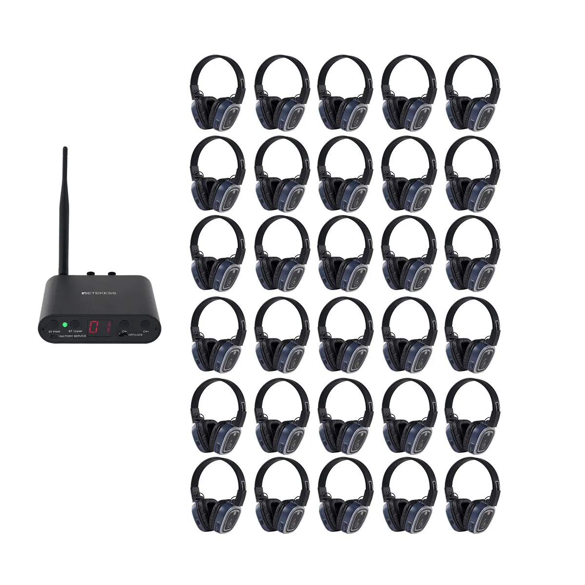 Yoga, Meditazione & Guarigione Sonora – Sistema Audio Silenziso da Tavolo TA003S TA004S, 3 Canali con Bluetooth, Pieghevole, Type-C, Bass Boost