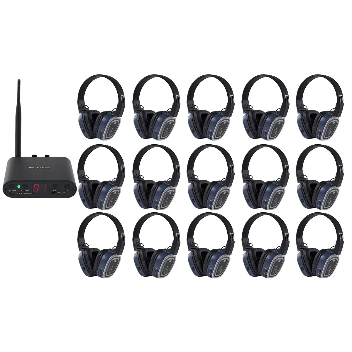 Yoga, Meditazione & Guarigione Sonora – Sistema Audio Silenziso da Tavolo TA003S TA004S, 3 Canali con Bluetooth, Pieghevole, Type-C, Bass Boost