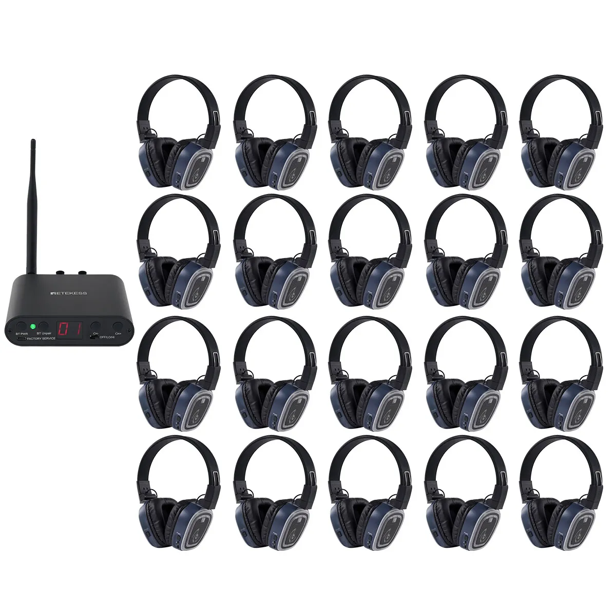 Yoga, Meditazione & Guarigione Sonora – Sistema Audio Silenziso da Tavolo TA003S TA004S, 3 Canali con Bluetooth, Pieghevole, Type-C, Bass Boost