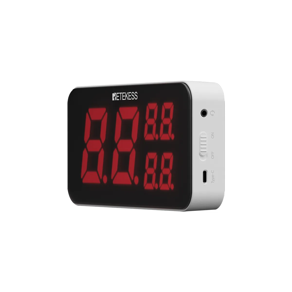 Display LED per unità centrale del buzzer da quiz TM103 (con cavo di ricarica Type-C / include telecomando)