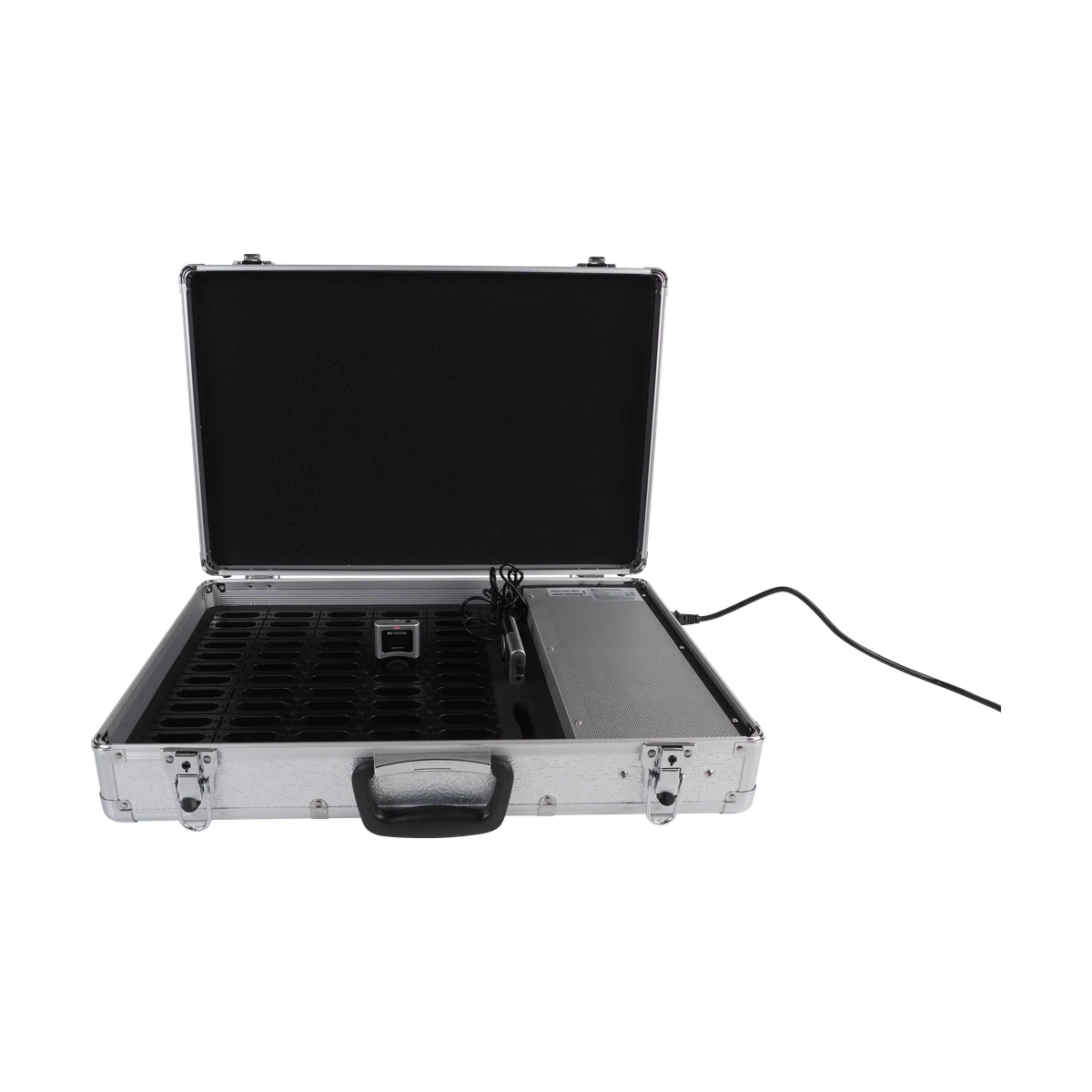 TT033A Custodia di Ricarica a 60 Slot per i Sistemi di Guida Turistica T130U e T131U con Cancellazione del Rumore