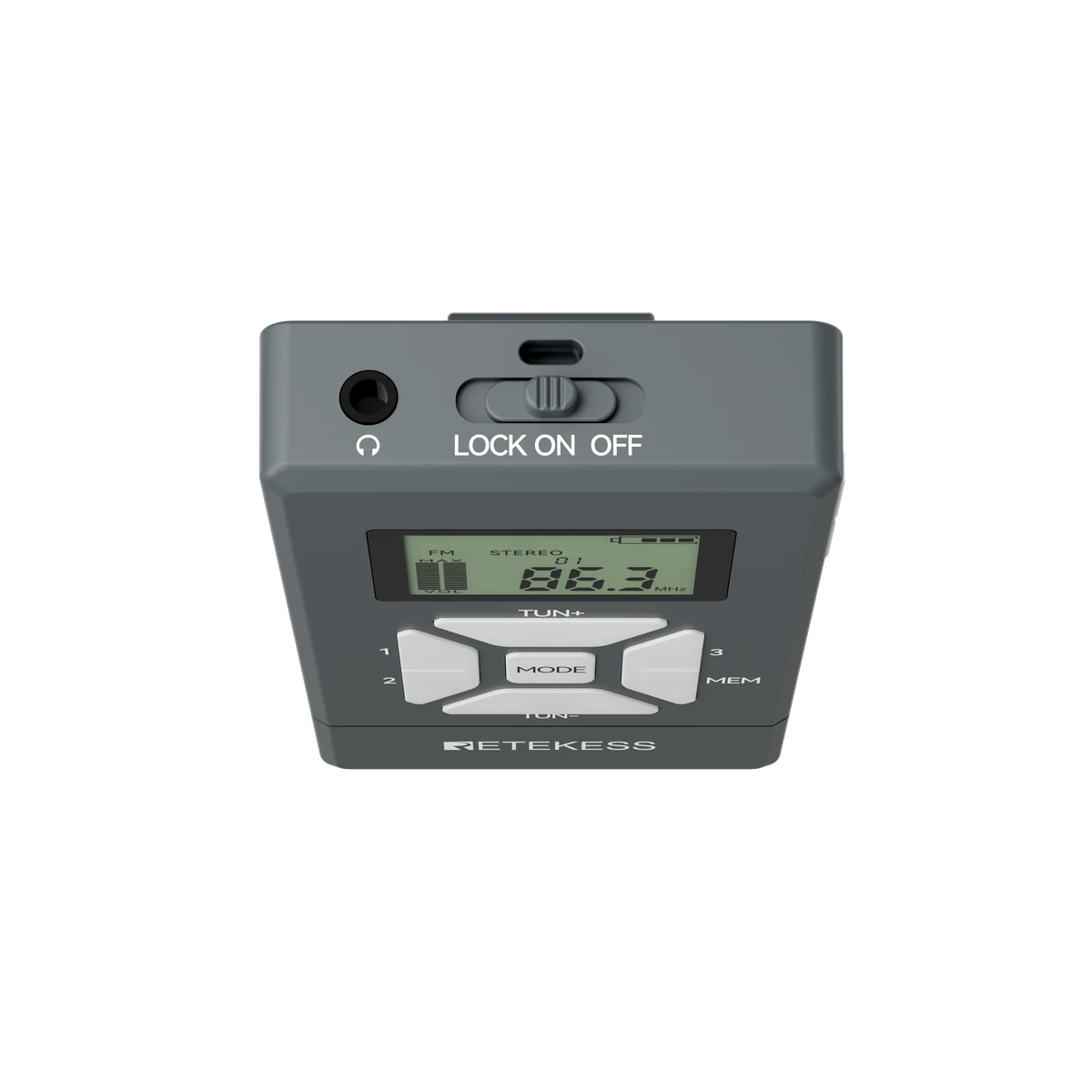 Sistema di interpretazione FM wireless Retekess per chiese con trasmettitore TR503S, ricevitori PR13S e custodia di ricarica